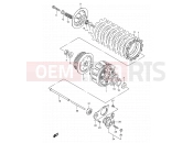 SUZUKI GS500EU V (1997) 16 - CLUTCH