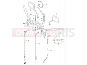 SUZUKI GS500EU V (1997) 38 - HANDLEBAR