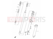 SUZUKI GS500EU V (1997) 43 - FRONT DAMPER