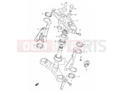 SUZUKI GS500EU V (1997) 44 - STEERING STEM
