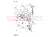 SUZUKI GS500FH K7 (2007) (P02,P19,P54) 13 - CARBURETOR