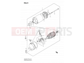SUZUKI GS500FH K7 (2007) (P02,P19,P54) 21 - STARTING MOTOR