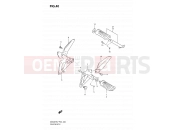 SUZUKI GS500FH K7 (2007) (P02,P19,P54) 40 - FOOTREST