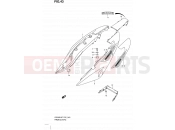 SUZUKI GS500FH K7 (2007) (P02,P19,P54) 43 - FRAME COVER (MODEL K7)