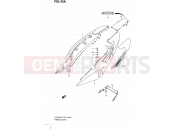 SUZUKI GS500FH K7 (2007) (P02,P19,P54) 43A - FRAME COVER (MODEL K8)