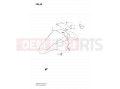 SUZUKI GS500FH K7 (2007) (P02,P19,P54) 45 - FRONT FENDER