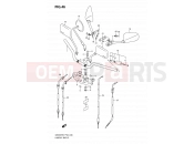 SUZUKI GS500FH K7 (2007) (P02,P19,P54) 46 - HANDLEBAR