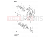 SUZUKI GS500FH K7 (2007) (P02,P19,P54) 64 - REAR WHEEL