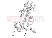 SUZUKI GS550 T (1996) 49 - STEERING STEM
