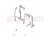 SUZUKI GS550E T (1996) 63 - FRONT BRAKE HOSE (SINGLE DISK)