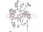 SUZUKI GS650GT Z (1982) 43 - WIRING HARNESS