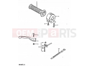 SUZUKI GS650GT Z (1982) 64 - RIGHT HANDLE SWITCH