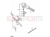 SUZUKI GS650GT Z (1982) 68 - LEFT HANDLE SWITCH (MODEL Z)
