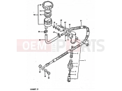 SUZUKI GS650GT Z (1982) 80 - REAR MASTER CYLINDER