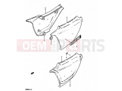 SUZUKI GS850G E (1984) 37 - FRAME COVER