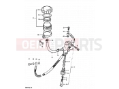 SUZUKI GS850G E (1984) 54 - REAR MASTER CYLINDER