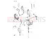 SUZUKI GSX400E E (1984) 28 - WIRING HARNESS