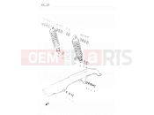 SUZUKI GSX400E E (1984) 55 - CHAIN CASE - SHOCK ABSORBER