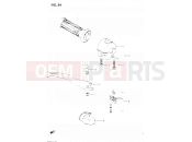 SUZUKI GSX500E E (1984) 56 - RIGHT HANDLE SWITCH (GSX500EE/EF)