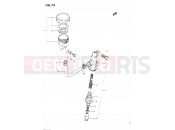 SUZUKI GSX500E E (1984) 74 - REAR MASTER CYLINDER