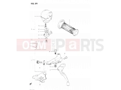 59 - LEFT HANDLE SWITCH (GSX500ESE/ESF) - Suzuki GSX500ES E (1984)