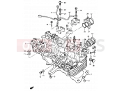 2 - CYLINDER HEAD - Suzuki GSX750ES D (1983)