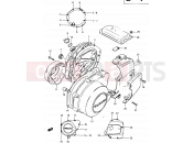 5 - CRANKCASE COVER (MODEL D) - Suzuki GSX750ES D (1983)