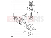 8 - CRANKSHAFT - Suzuki GSX750ES D (1983)