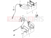 29 - TURN SIGNAL LAMP (E01, E06, E24, E27, E30) - Suzuki GSX750ES D (1983)