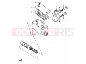 69 - FRONT MASTER CYLINDER (GSX750ESD) - Suzuki GSX750ES D (1983)