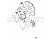 9 - STARTER CLUTCH - Suzuki GSX750ES / GSX750EF / GSX750E E (1984)
