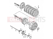 SUZUKI GT250 X (1999) 9 - CLUTCH