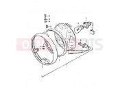 SUZUKI GT250 X (1999) 18 - HEADLAMP (E02)