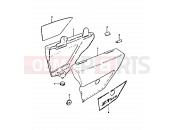SUZUKI GT250 X (1999) 60 - FRAME COVER (MODEL X)