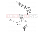 SUZUKI GT250 X (1999) 67 - RIGHT HANDLE SWITCH (MODEL N)