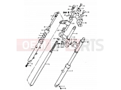 SUZUKI GT250 X (1999) 62 - FRONT FORK