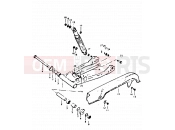 76 - REAR SWINGING ARM - Suzuki GT250E N (1992)