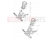 72 - MASTER CYLINDER (MODEL N) - Suzuki GT250E N (1992)