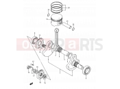 5 - CRANKSHAFT - Suzuki LS650 M (1991) Savage (E03,E28,E33)
