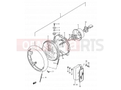 22 - HEADLAMP - Suzuki LS650 M (1991) Savage (E03,E28,E33)