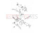 40A - HANDLE SWITCH (MODEL K/L/M/N/P) - Suzuki LS650 M (1991) Savage (E03,E28,E33)