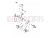 6 - CRANKSHAFT - Suzuki PV50 D (1983)