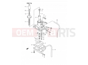 7A - CARBURETOR (E16) - Suzuki PV50 D (1983)