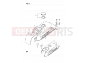 27 - FUEL TANK (MODEL D/H E15,MODEL H E43) - Suzuki PV50 D (1983)