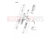 32 - FRONT FORK - Suzuki PV50 D (1983)