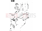 SUZUKI RG125C G (1986) Gamma 24 - WIRING HARNESS