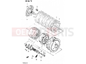 SUZUKI RG125U J (1988) Gamma 11 - CLUTCH