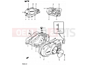 SUZUKI RG125UC H (1987) Gamma 3 - CRANKCASE COVER