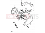 8 - OIL PUMP - Suzuki RG50 E (1984) Gamma