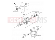 24 - FRONT HUB - Suzuki RM100 K3 (2003) (E21)